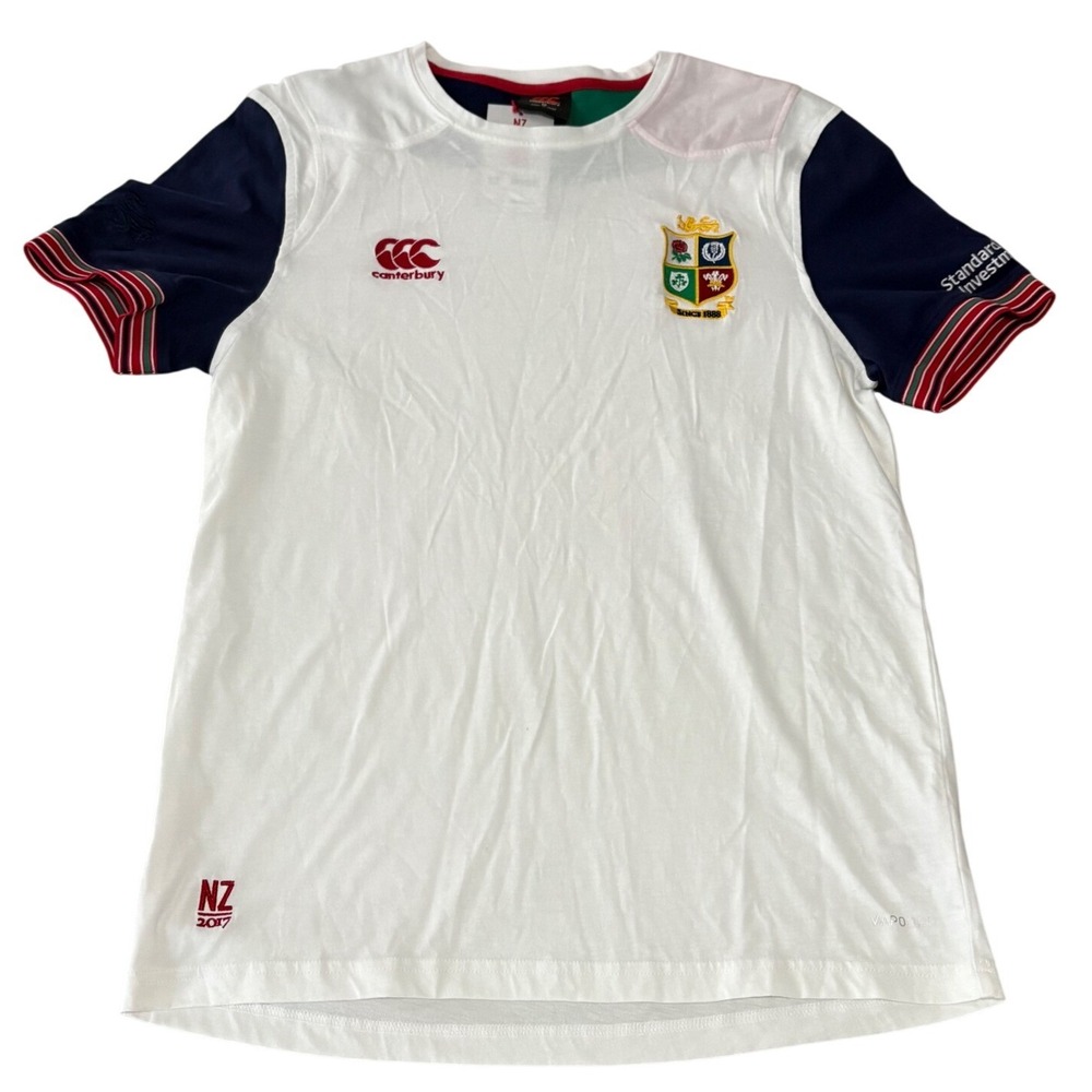 NWT Canterbury British Irish Lions 2017 NZ Tour Rugby Training Shirt Tee Mens M